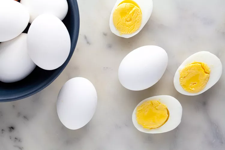 boiled eggs